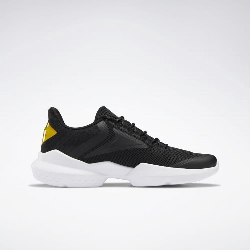Tenisi Reebok Split Fuel Dama Negrii/Rosii/Gri/Galbeni Romania VI3095RK
